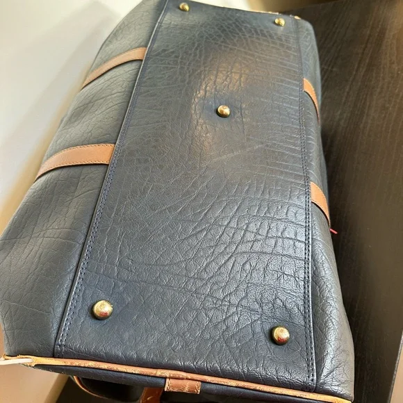 Dior vintage leather Duffel carry on bag - Picture 4 of 15